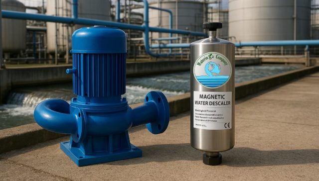 Chemical-free water treatment for factories