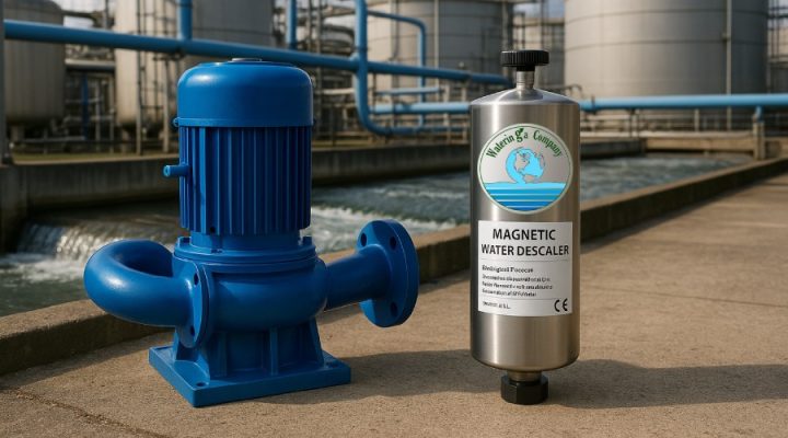 Chemical-free water treatment for factories